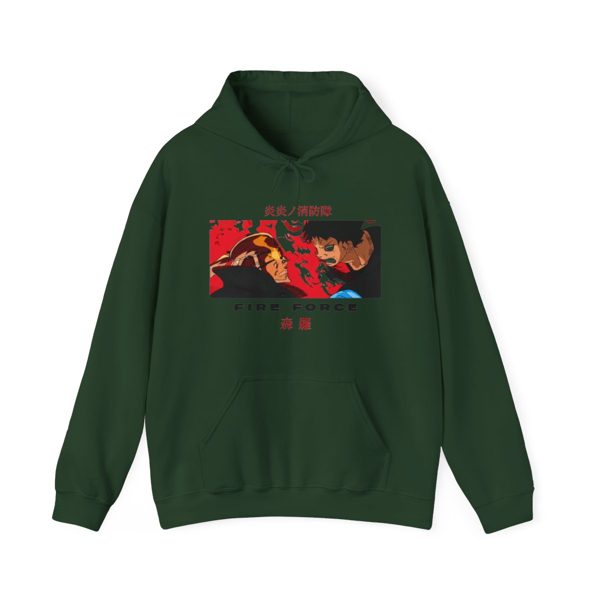 Fire Force Hoodie Shinra Kusakabe Burning Kick Pose