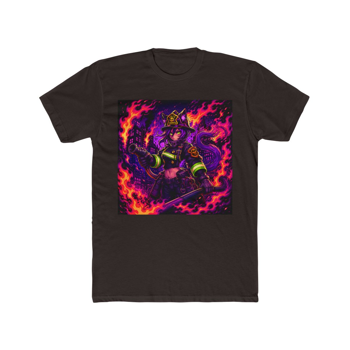 tamaki kotatsu - fire force T Shirt - alternate angle 3, merchandise