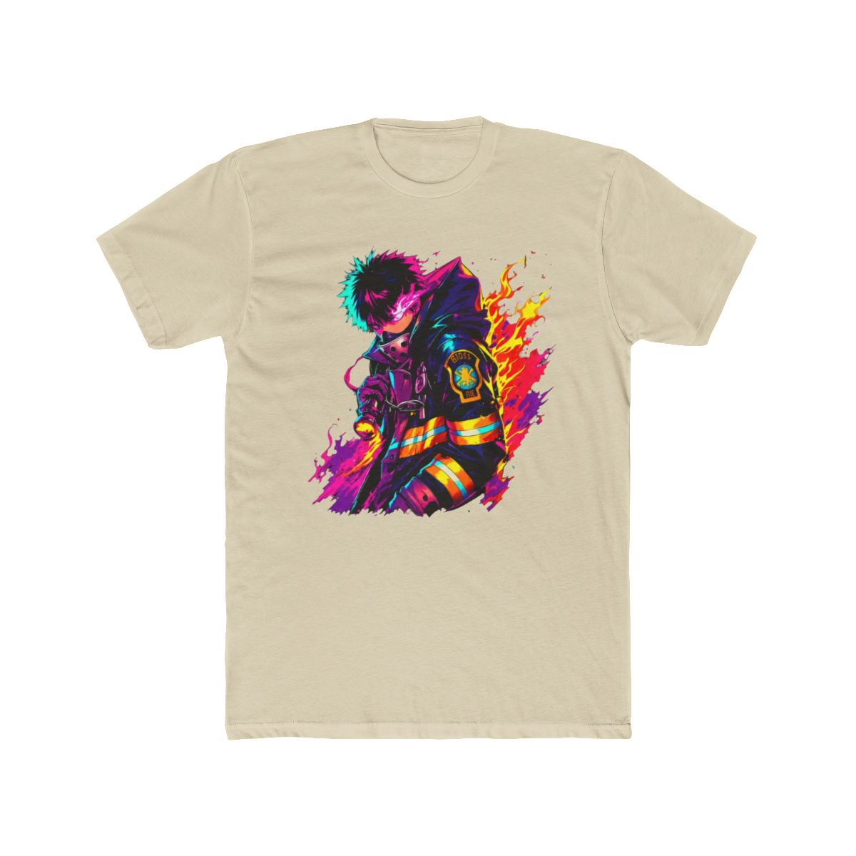shinra kusakabe - fire force T Shirt - alternate angle 4, merchandise