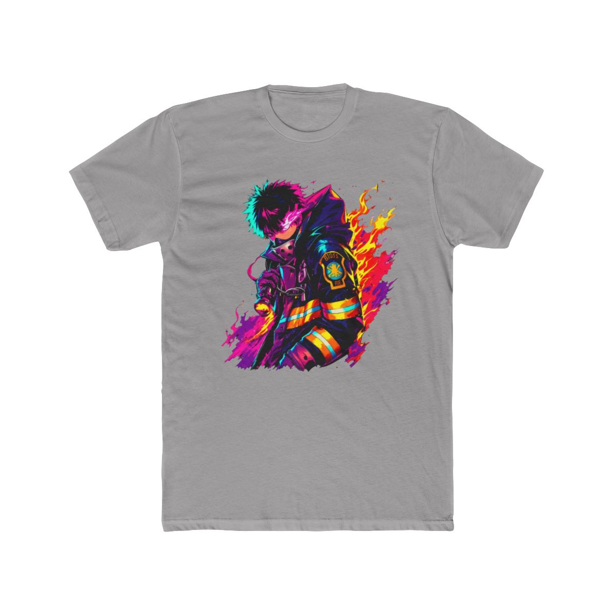 shinra kusakabe - fire force T Shirt - alternate angle 2, merchandise