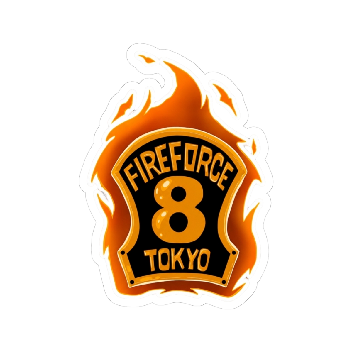 Company 8 Large Design | Fire Force