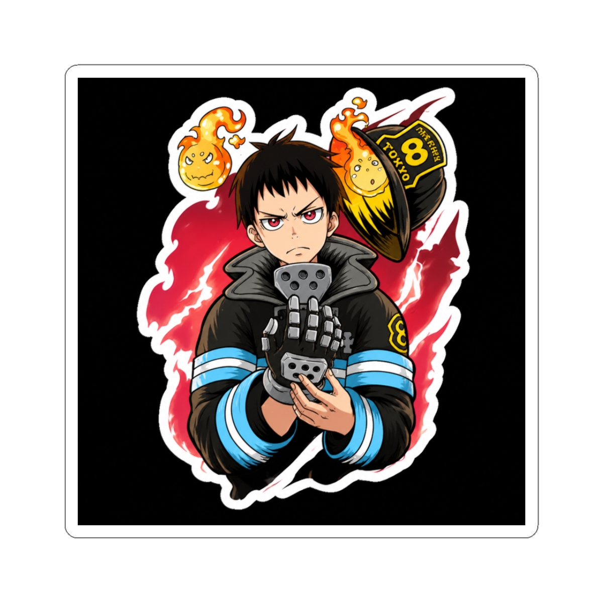 Fire Force - Shinra Sticker
