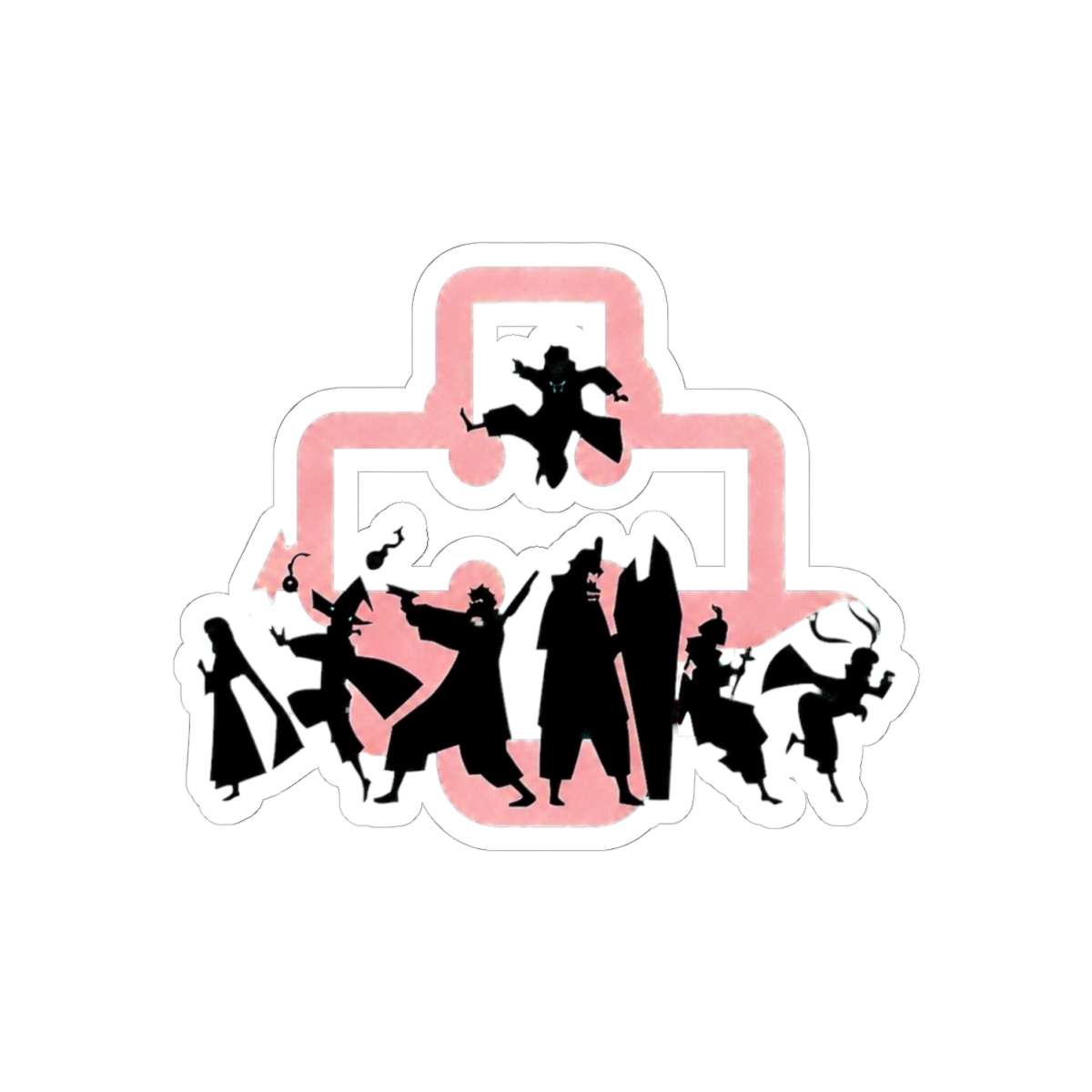 Fire Force Company 8 Sticker - alternate angle 1, merchandise