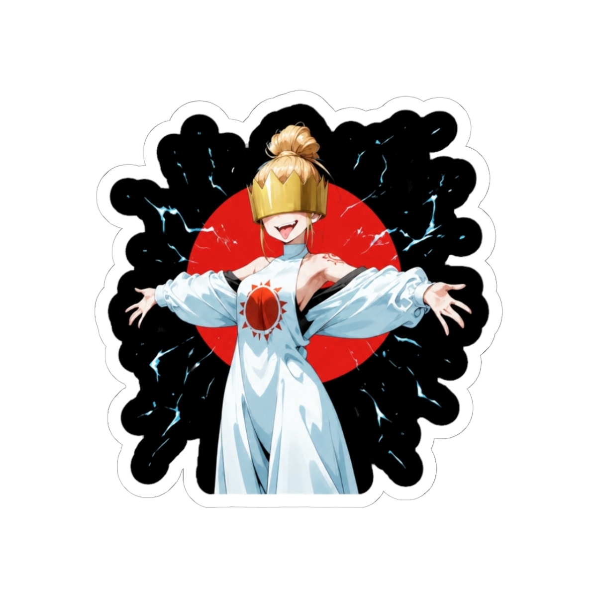 haumea - fire force Sticker