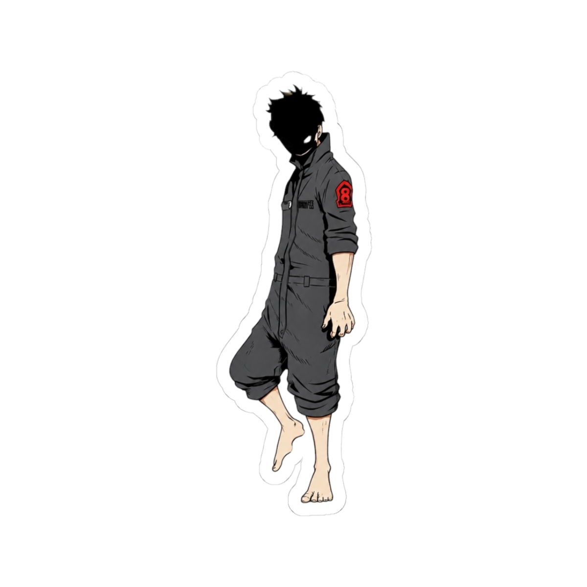 Shinra Kusakabe Sticker | Fire Force