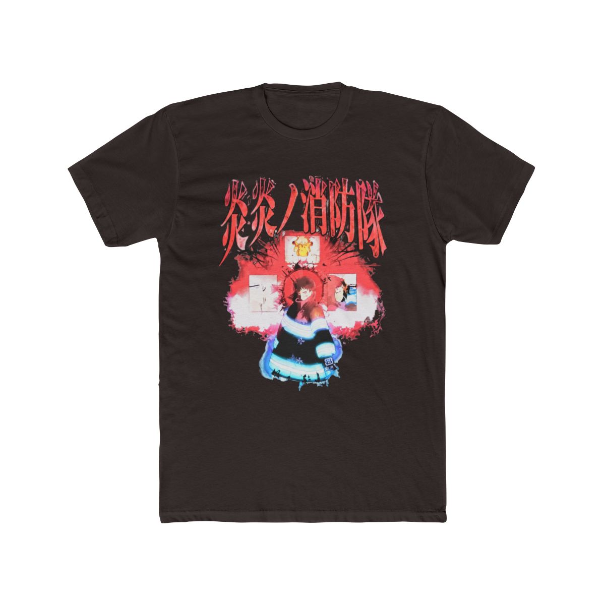 Fire Force Season 3 Kanji T Shirt - alternate angle 2, merchandise