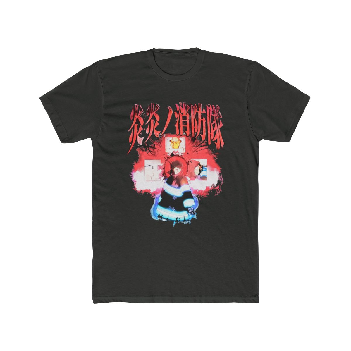 Fire Force Season 3 Kanji T Shirt - alternate angle 5, merchandise