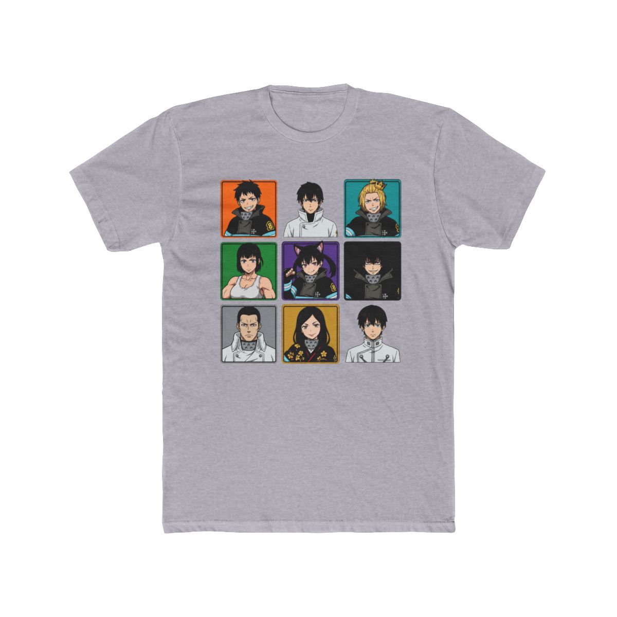 Fire Force Character Collage T Shirt