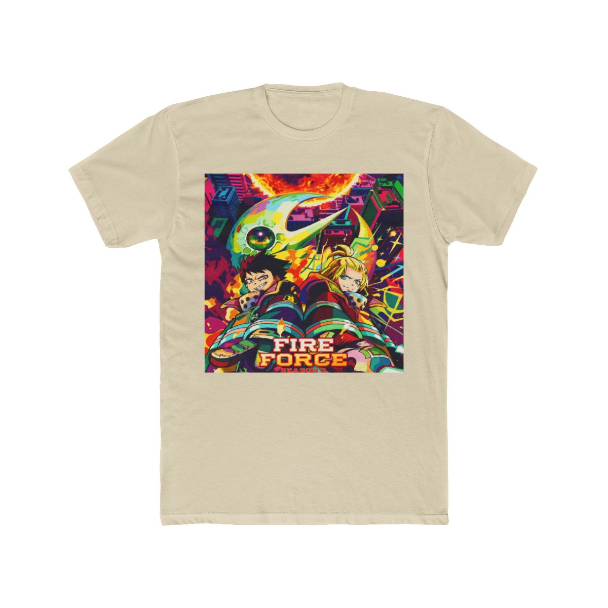 shinra fire force - Wpap Art T Shirt - alternate angle 5, merchandise