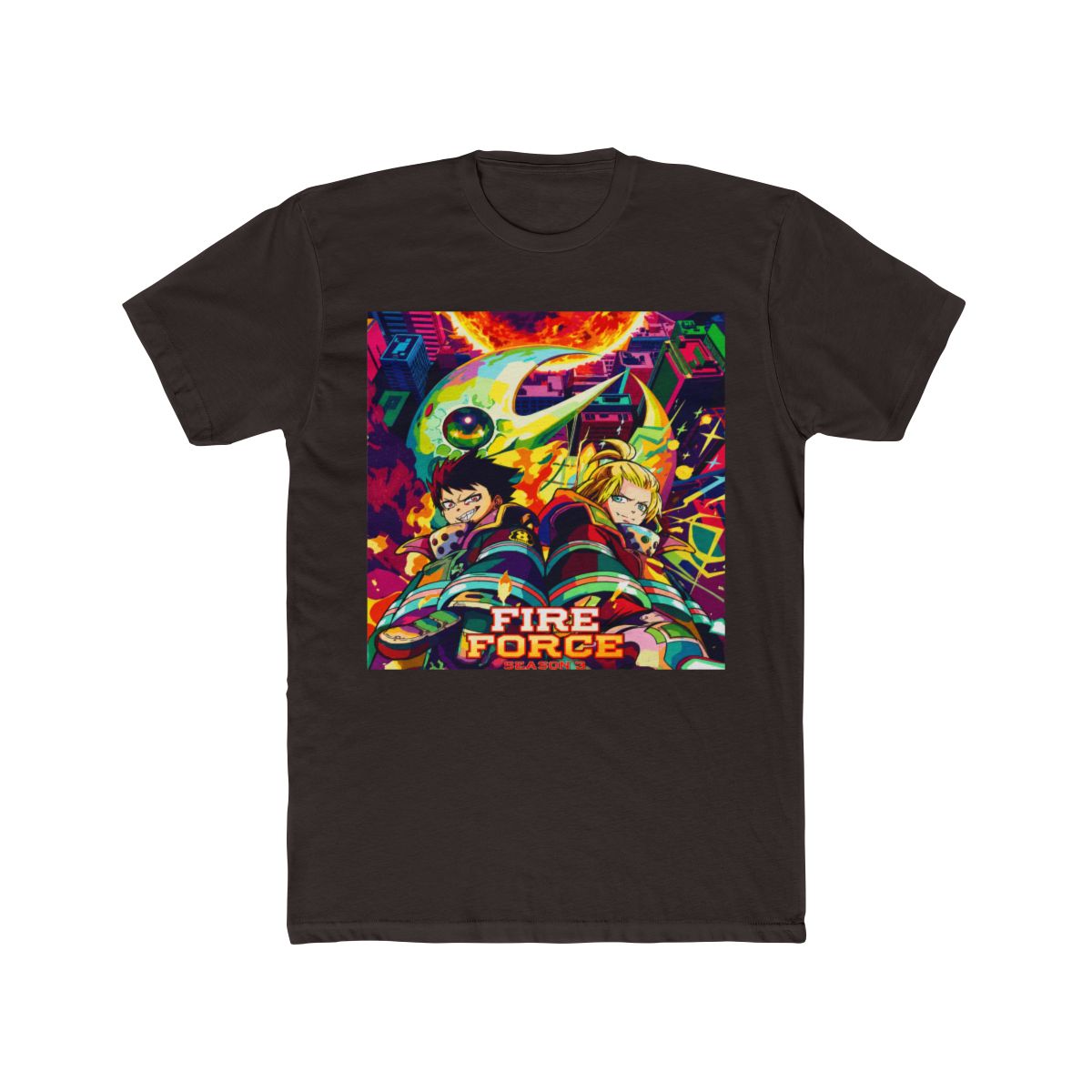 shinra fire force - Wpap Art T Shirt - alternate angle 3, merchandise