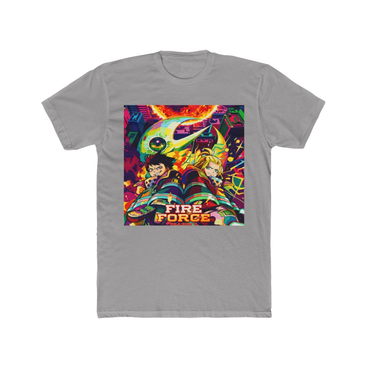 shinra fire force - Wpap Art T Shirt - alternate angle 2, merchandise