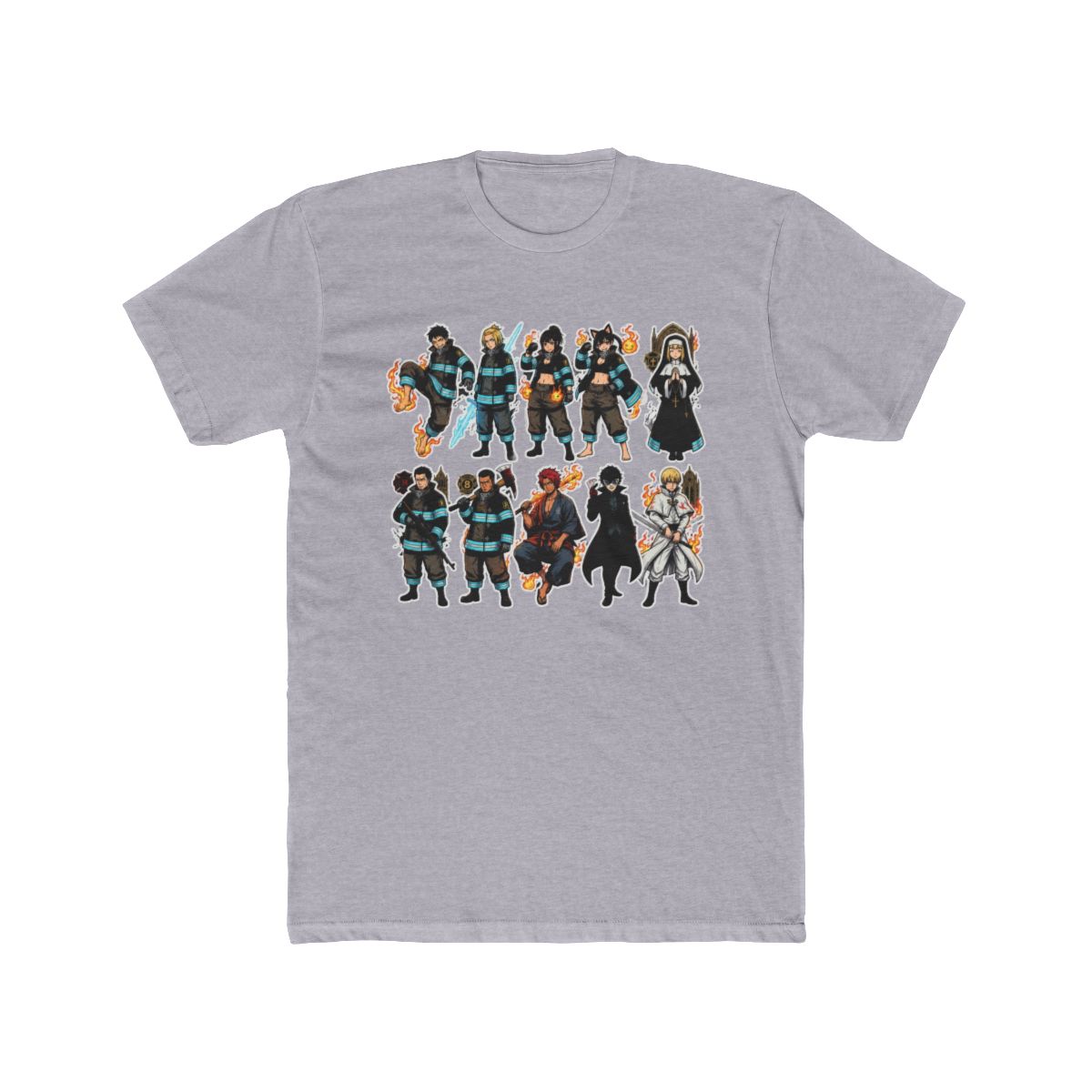 Fire Force Character Collage T Shirt