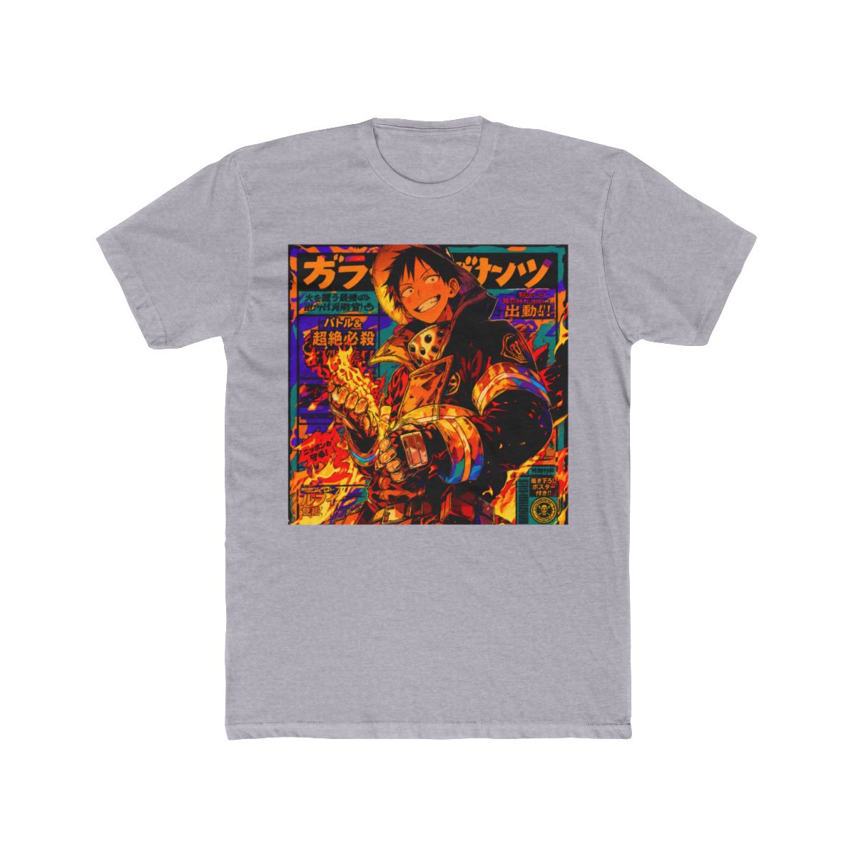 Fire Force Shinra Anime Art T Shirt