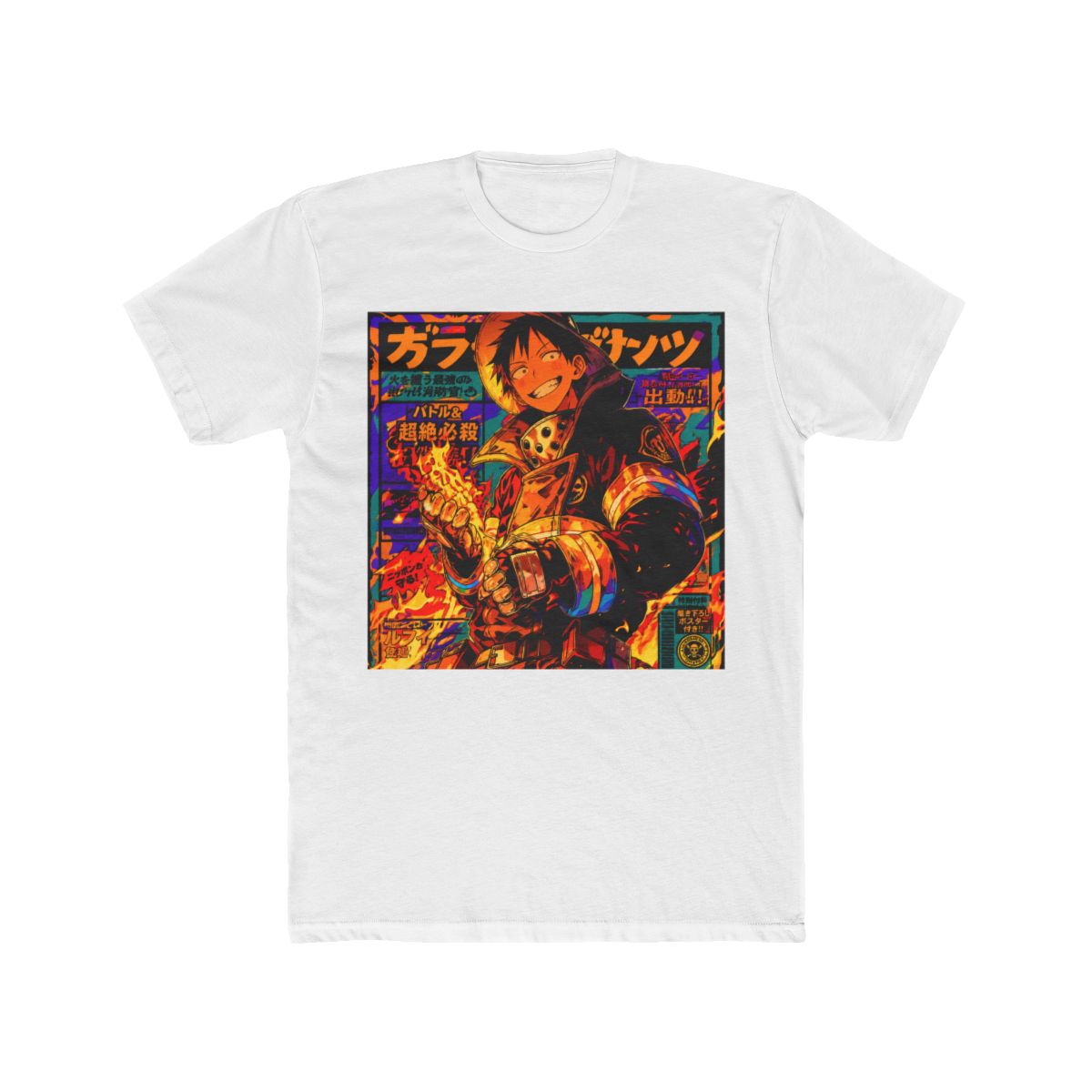 Fire Force Shinra Anime Art T Shirt - Official T-Shirts merchandise