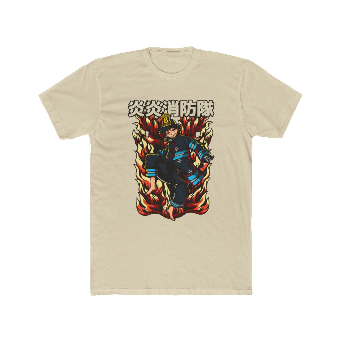 Fire Force Shinra Ignites the Battle T Shirt - alternate angle 4, merchandise