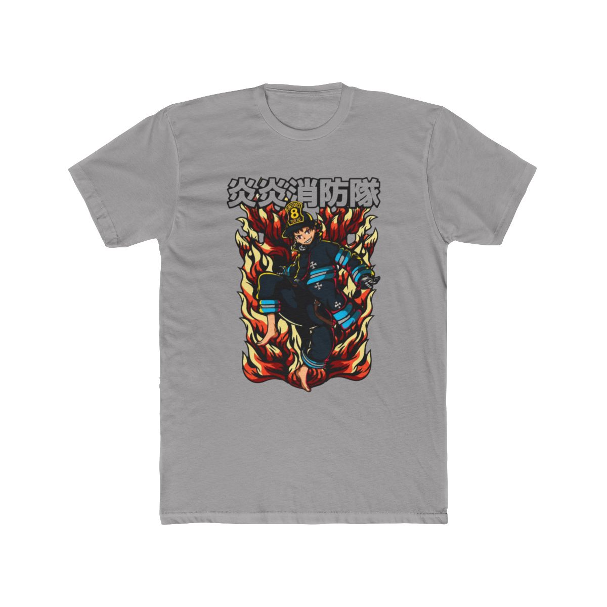 Fire Force Shinra Ignites the Battle T Shirt - alternate angle 2, merchandise