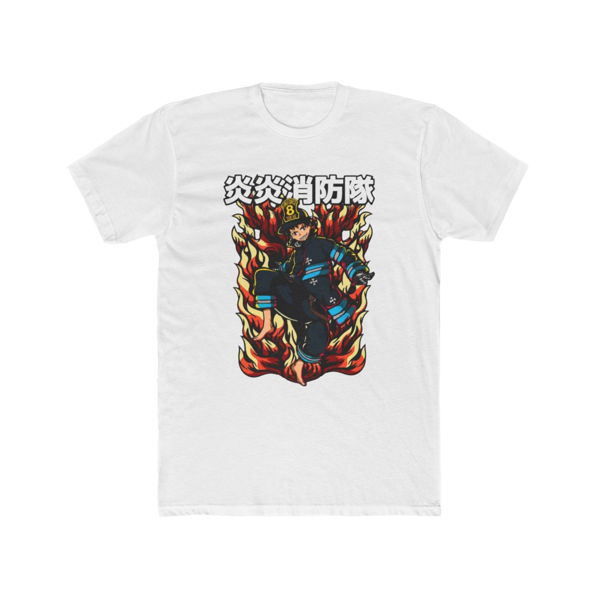 Fire Force Shinra Ignites the Battle T Shirt - Official T-Shirts merchandise