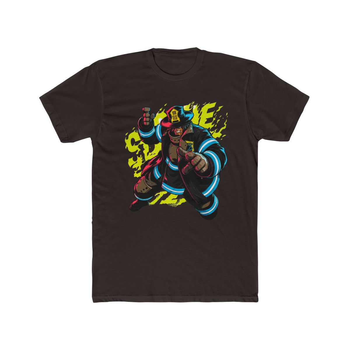 Shinra Kusakabe Fire Force Fan Art T Shirt - alternate angle 3, merchandise