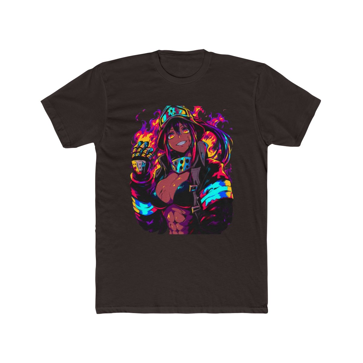 Princess Hibana Fire Force Fan Art T Shirt - alternate angle 3, merchandise