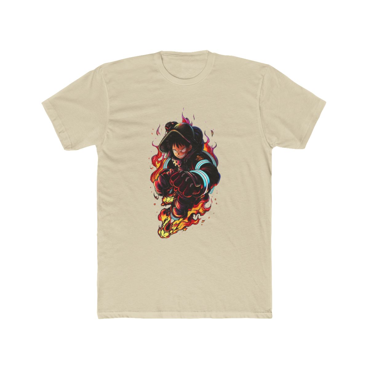 Shinra Kusakabe Fiery Hero Fire Force T Shirt - alternate angle 4, merchandise
