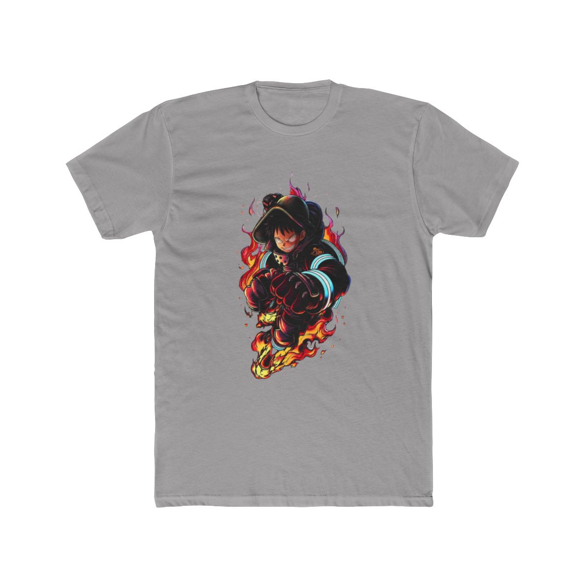 Shinra Kusakabe Fiery Hero Fire Force T Shirt - alternate angle 2, merchandise