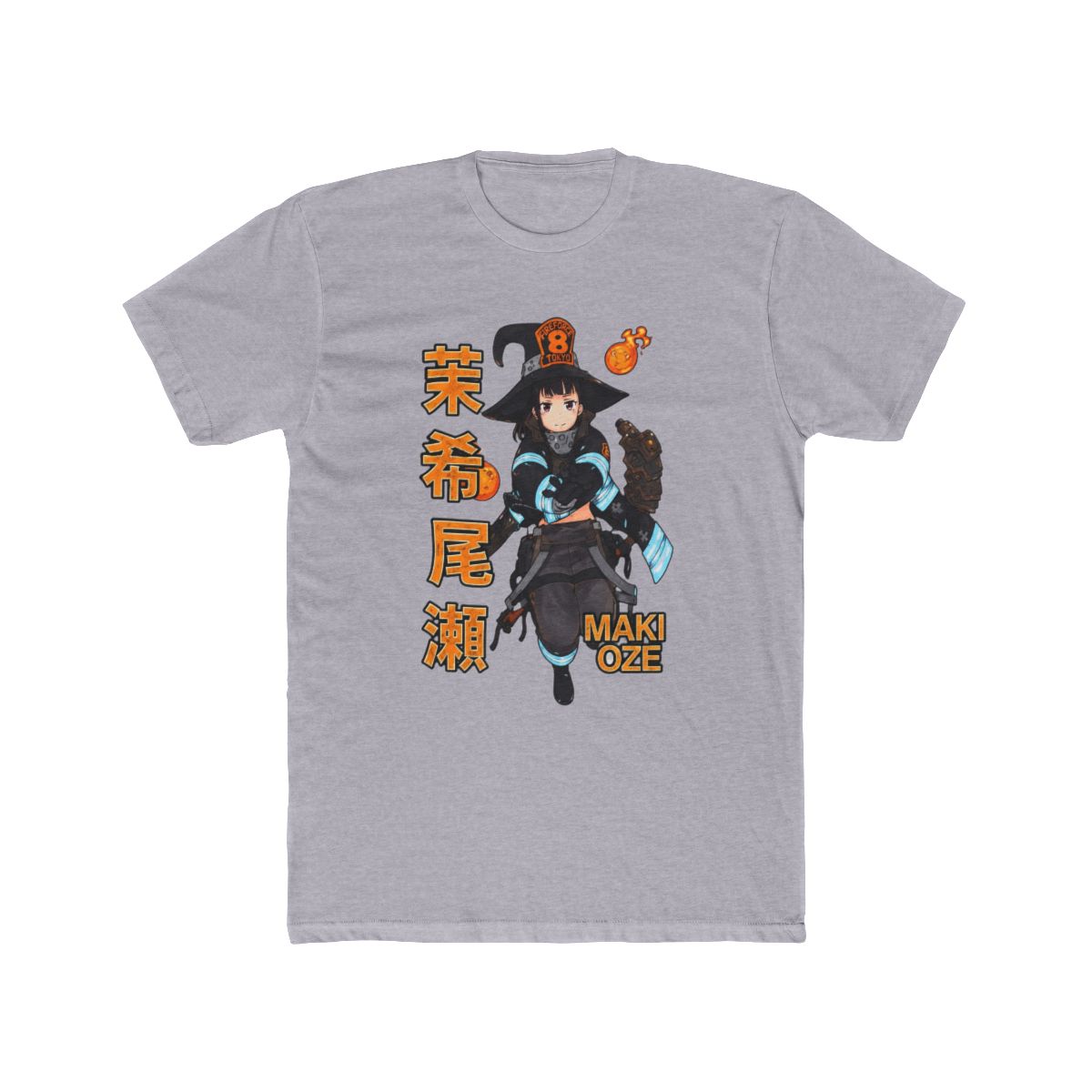 Fire Force Maki Oze Name Girls T Shirt