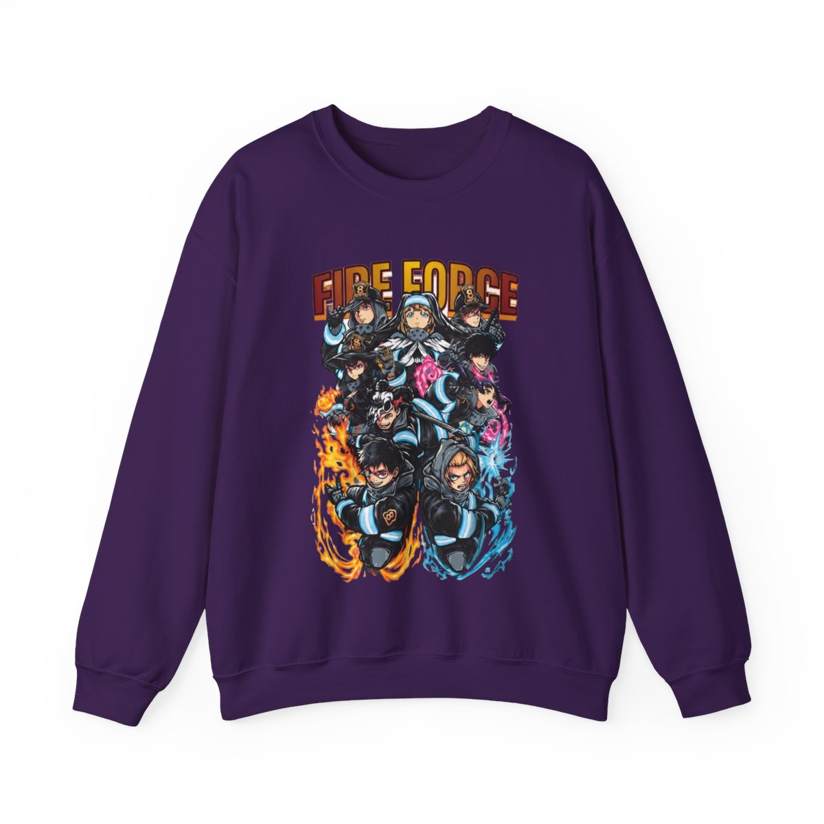 Fire Force Hoodies, Anime Hoodies, Vintage Hoodies - Artsholic - Fan Art Merch - alternate angle 2, merchandise