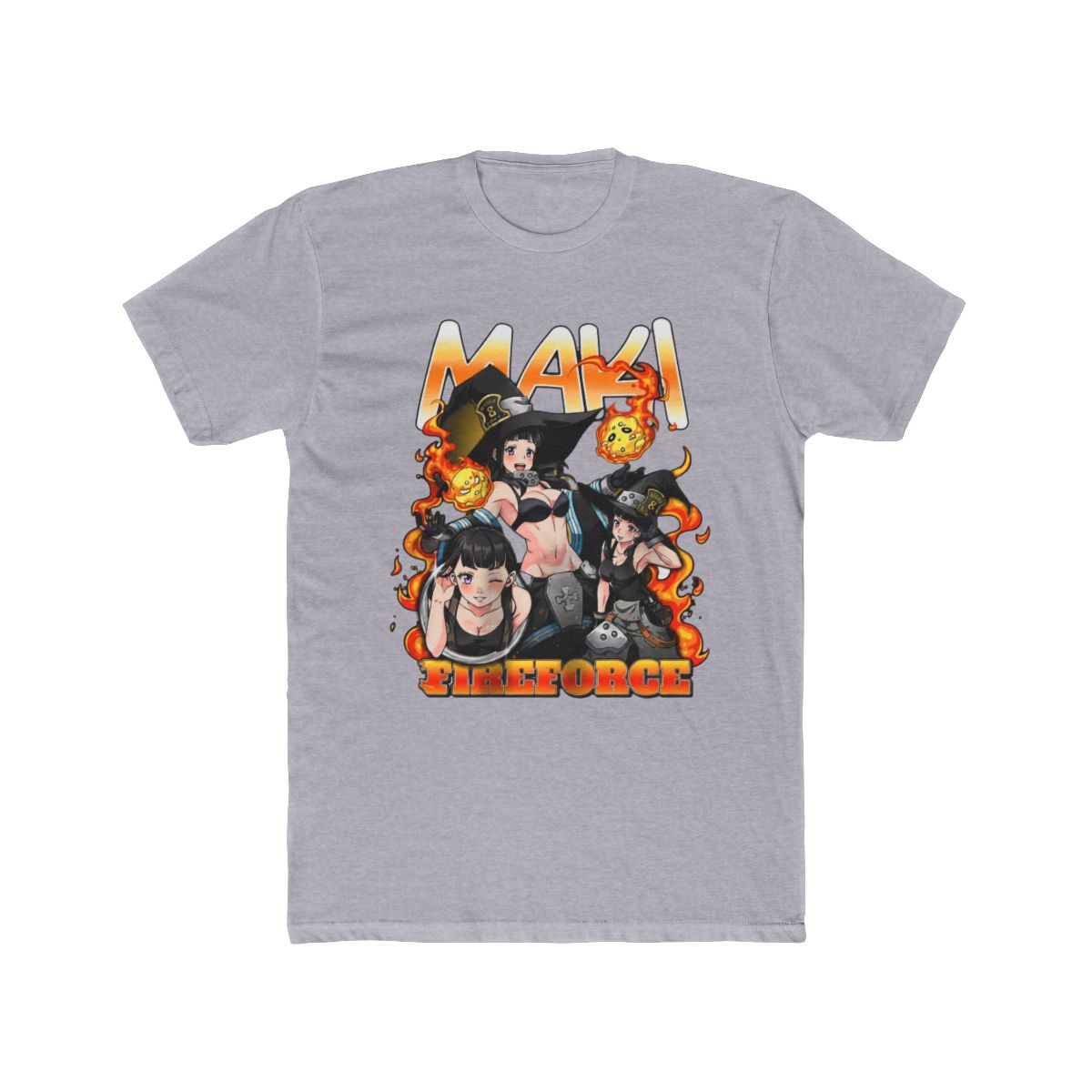 Maki Oze Shirt, Fire Force Shirt, Anime Shirt, Vintage T Shirt - Artsholic - Fan Art Merch