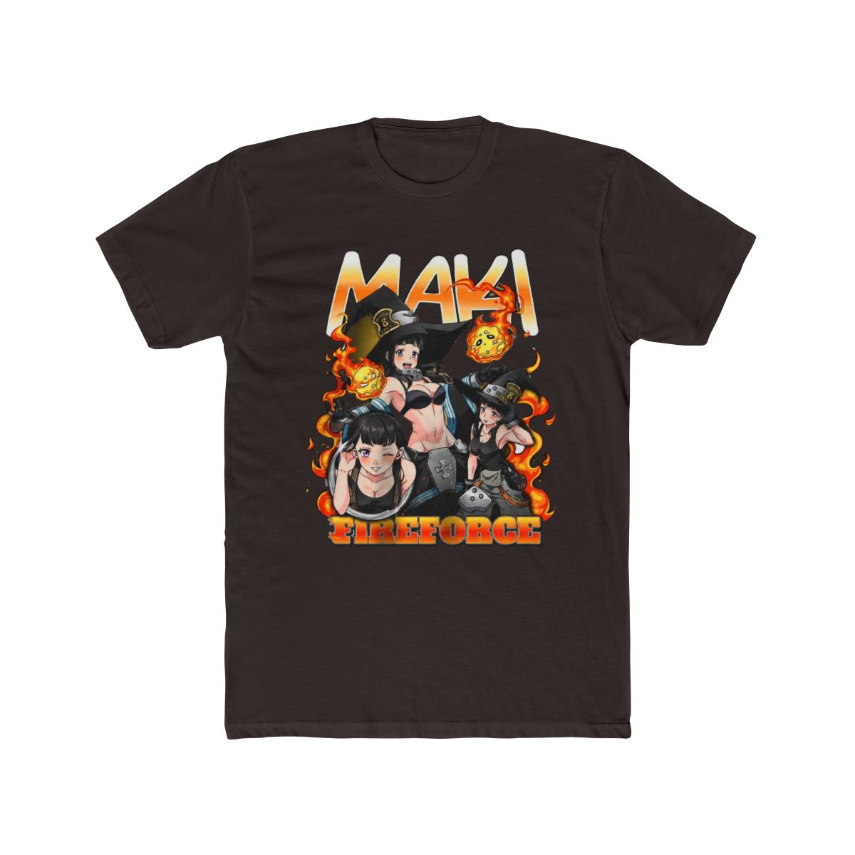 Maki Oze Shirt, Fire Force Shirt, Anime Shirt, Vintage T Shirt - Artsholic - Fan Art Merch - alternate angle 2, merchandise