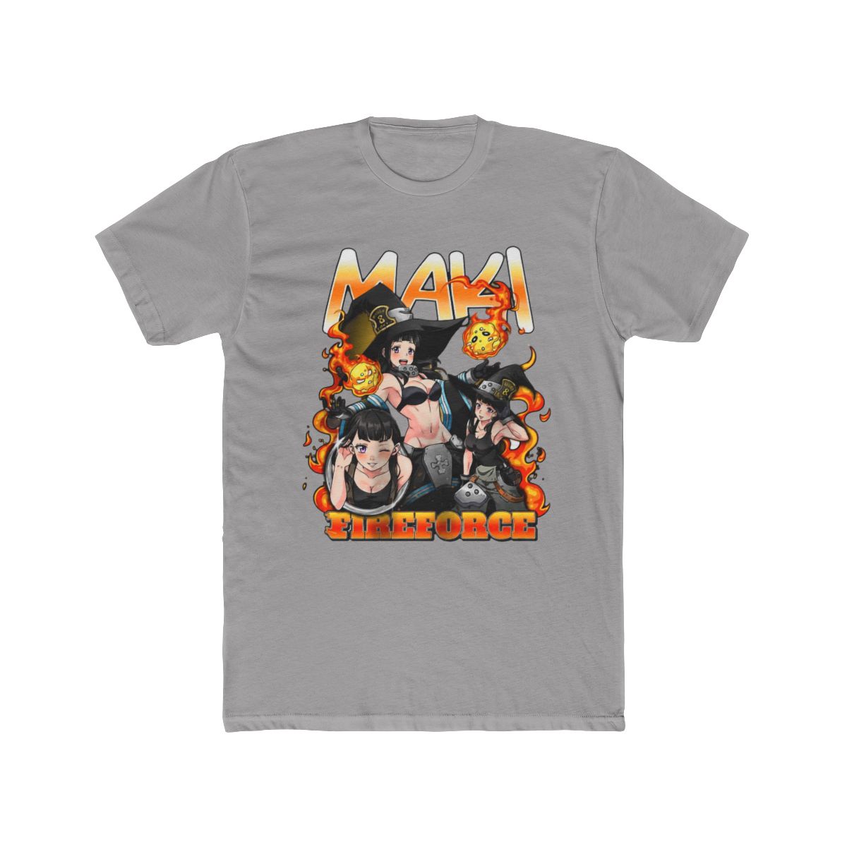 Maki Oze Shirt, Fire Force Shirt, Anime Shirt, Vintage T Shirt - Artsholic - Fan Art Merch - Official T-Shirts merchandise