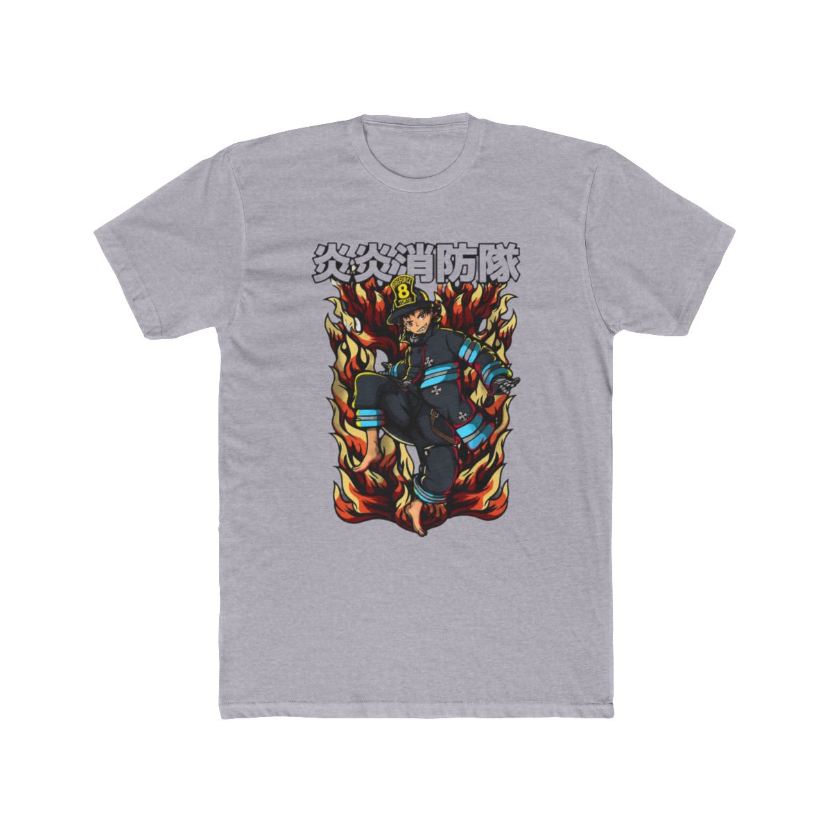 Shinra Kusakabe Shirt, Fire Force Shirt, Anime Shirt, Vintage T Shirt - Artsholic - Fan Art Merch