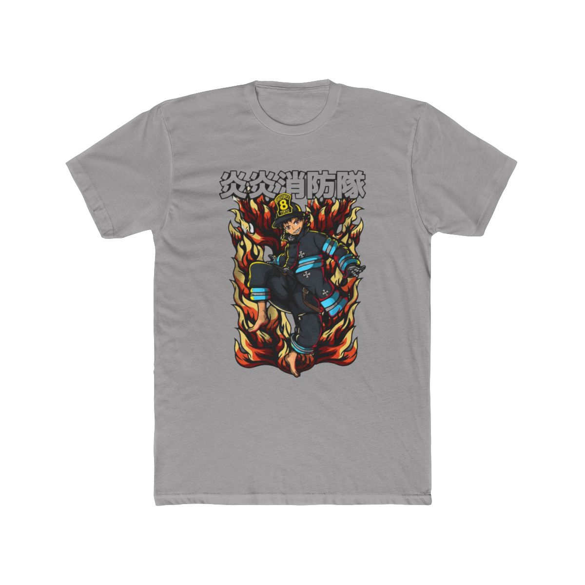 Shinra Kusakabe Shirt, Fire Force Shirt, Anime Shirt, Vintage T Shirt - Artsholic - Fan Art Merch