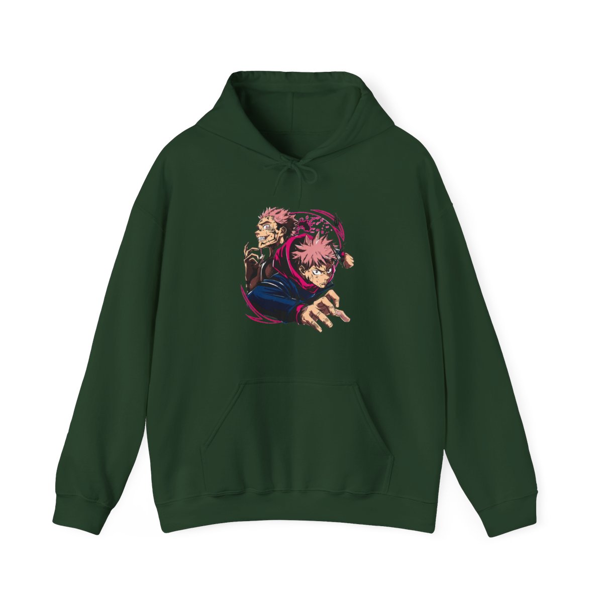 Yuji Itadori Hoodie Jujutsu Kaisen Cursed Energy | Fire Force