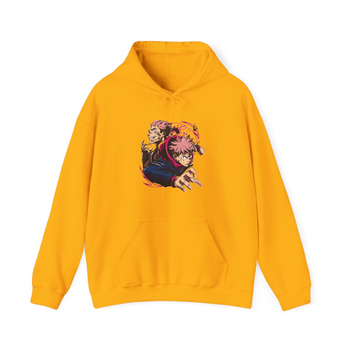 Yuji Itadori Hoodie Jujutsu Kaisen Cursed Energy | Fire Force - alternate angle 2, merchandise