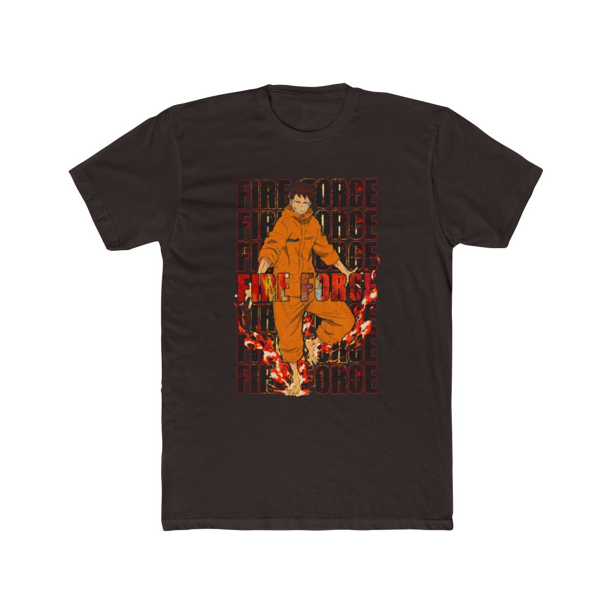 TOKYO FFS FIRE FORCE BLACK T SHIRT, SMALL, EUC - alternate angle 3, merchandise