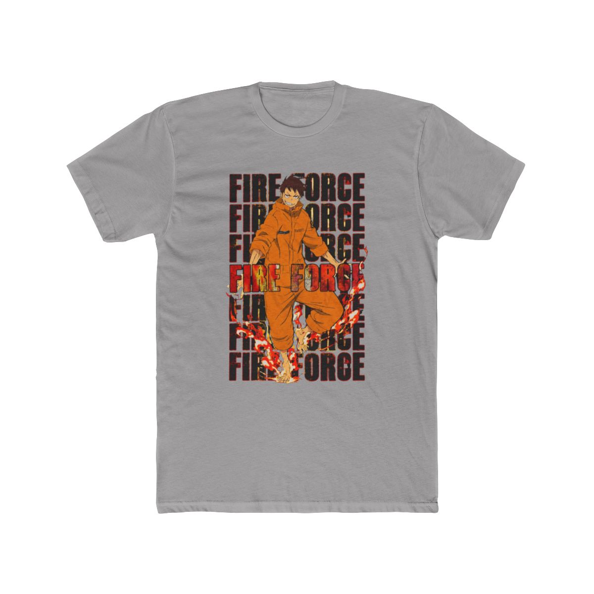 TOKYO FFS FIRE FORCE BLACK T SHIRT, SMALL, EUC - alternate angle 2, merchandise