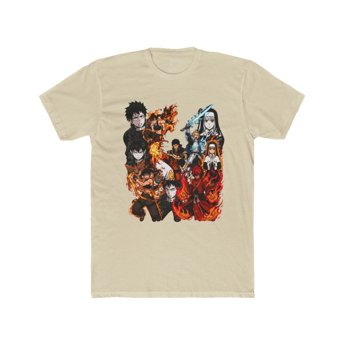 Fire Force Shinra Kusakabe Action T Shirt - alternate angle 4, merchandise