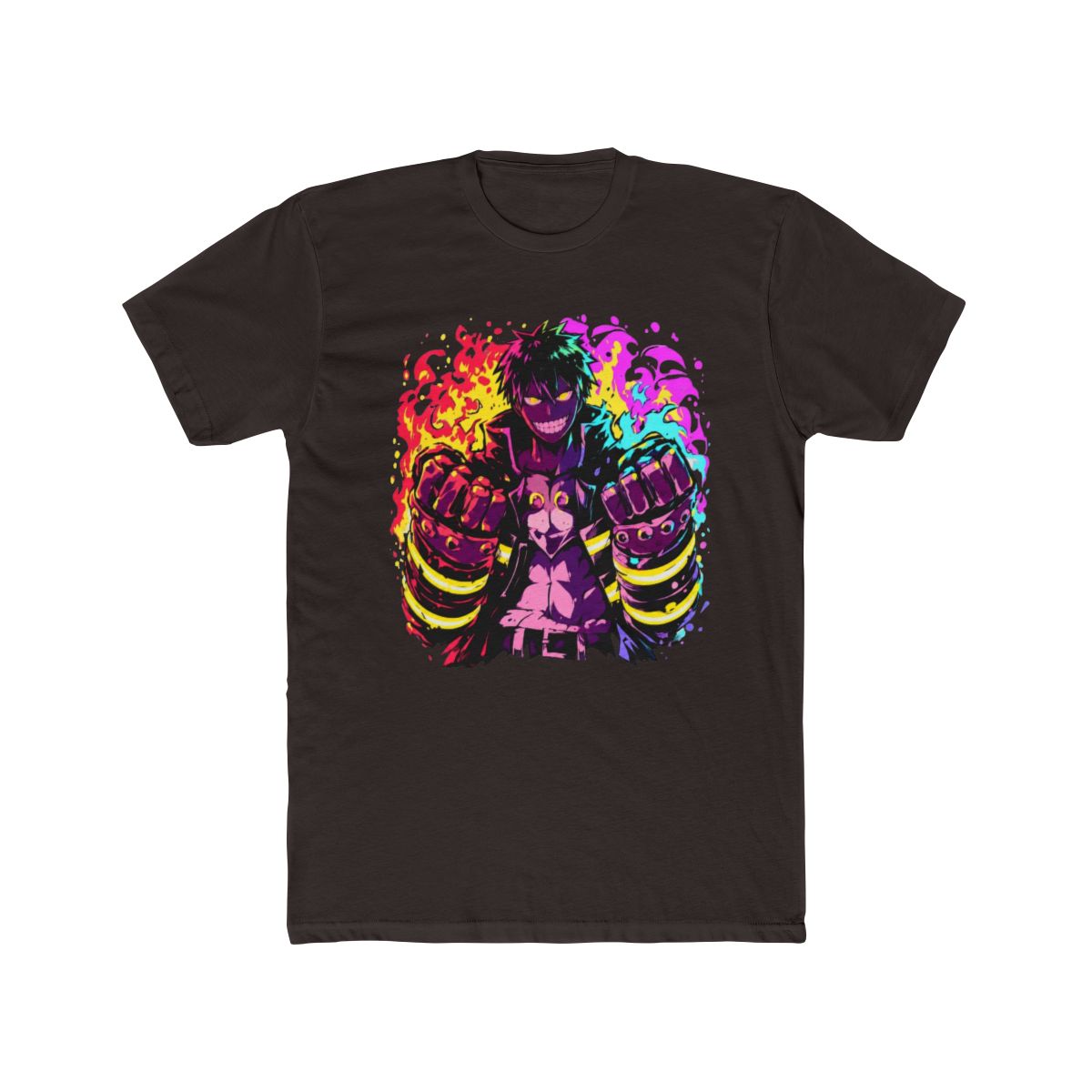 Arsonist Captain Akitaru Obi Fire Force T Shirt - alternate angle 3, merchandise