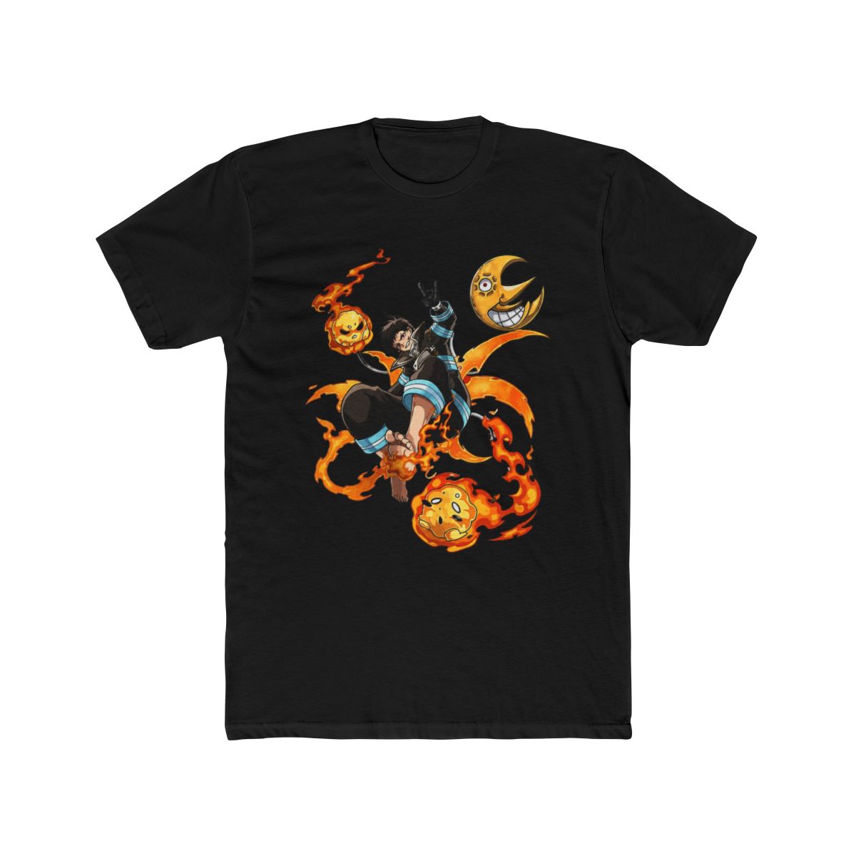 Shinra Kusakabe Shirt, Arthur Boyle Shirt, Fire Force Shirt, Anime Shirt, Vintage T Shirt - Artsholic - Fan Art Merch - alternate angle 3, merchandise