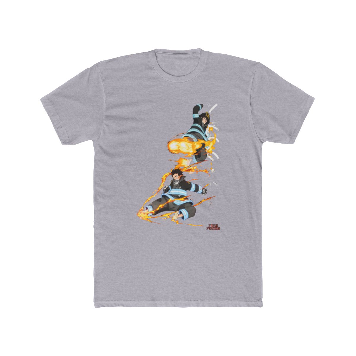 FIRE FORCE - Shinra - Oversize T Shirt Men (M) : ShopForGeek.com: T Shirt Cotton Division Fire Force