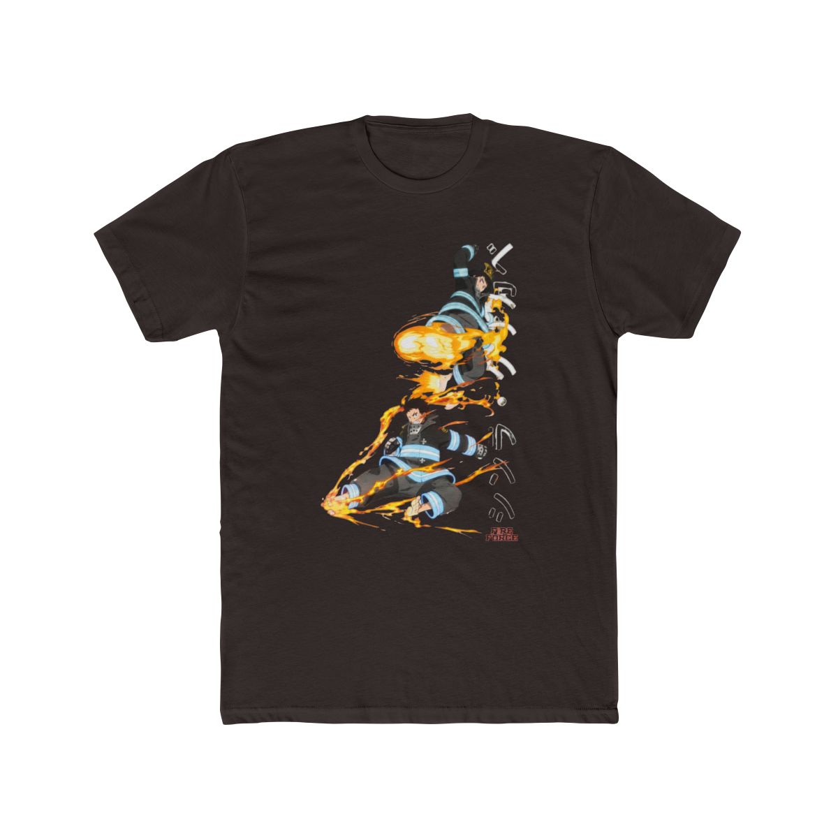 FIRE FORCE - Shinra - Oversize T Shirt Men (M) : ShopForGeek.com: T Shirt Cotton Division Fire Force - alternate angle 2, merchandise