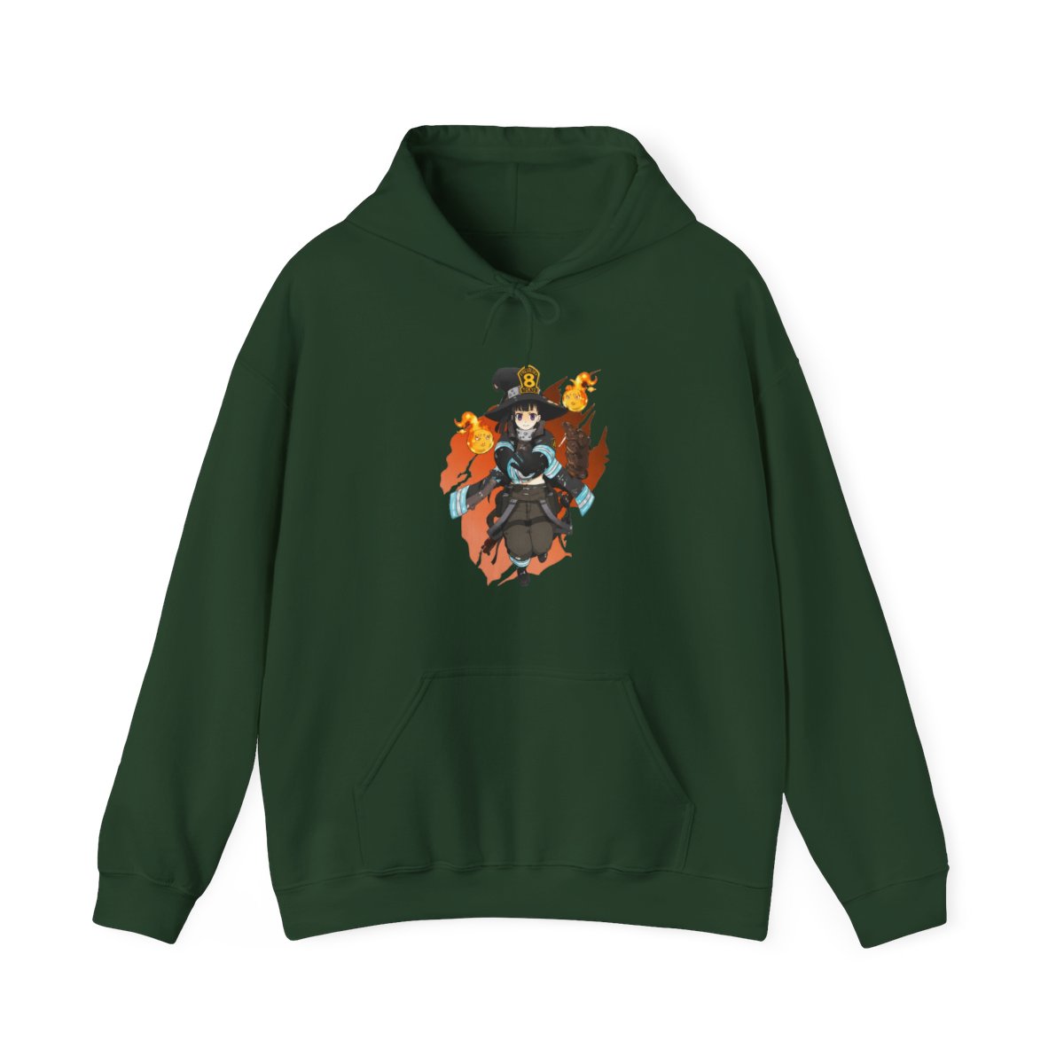 fire force - Maki Oze Hoodie