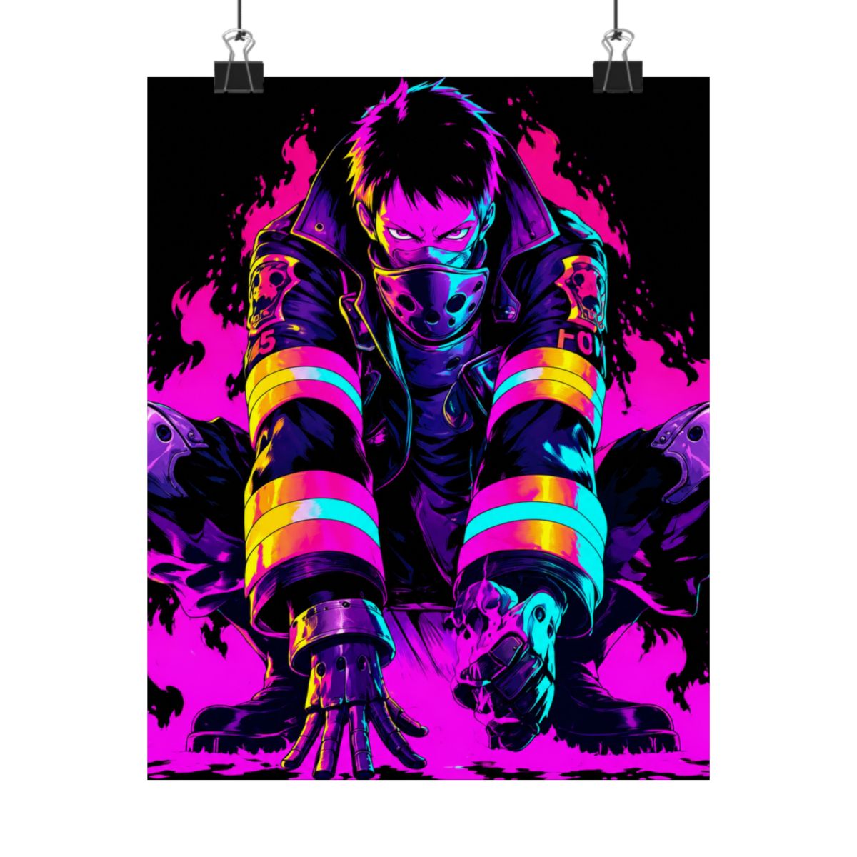 fire force anime Posters and Art - alternate angle 2, merchandise
