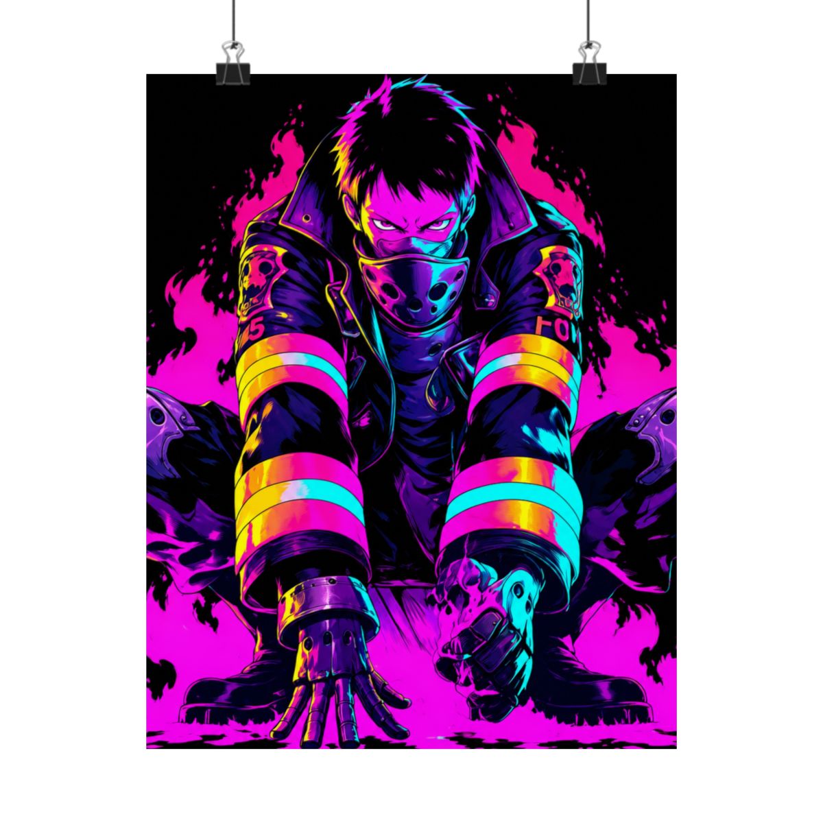 fire force anime Posters and Art - alternate angle 1, merchandise