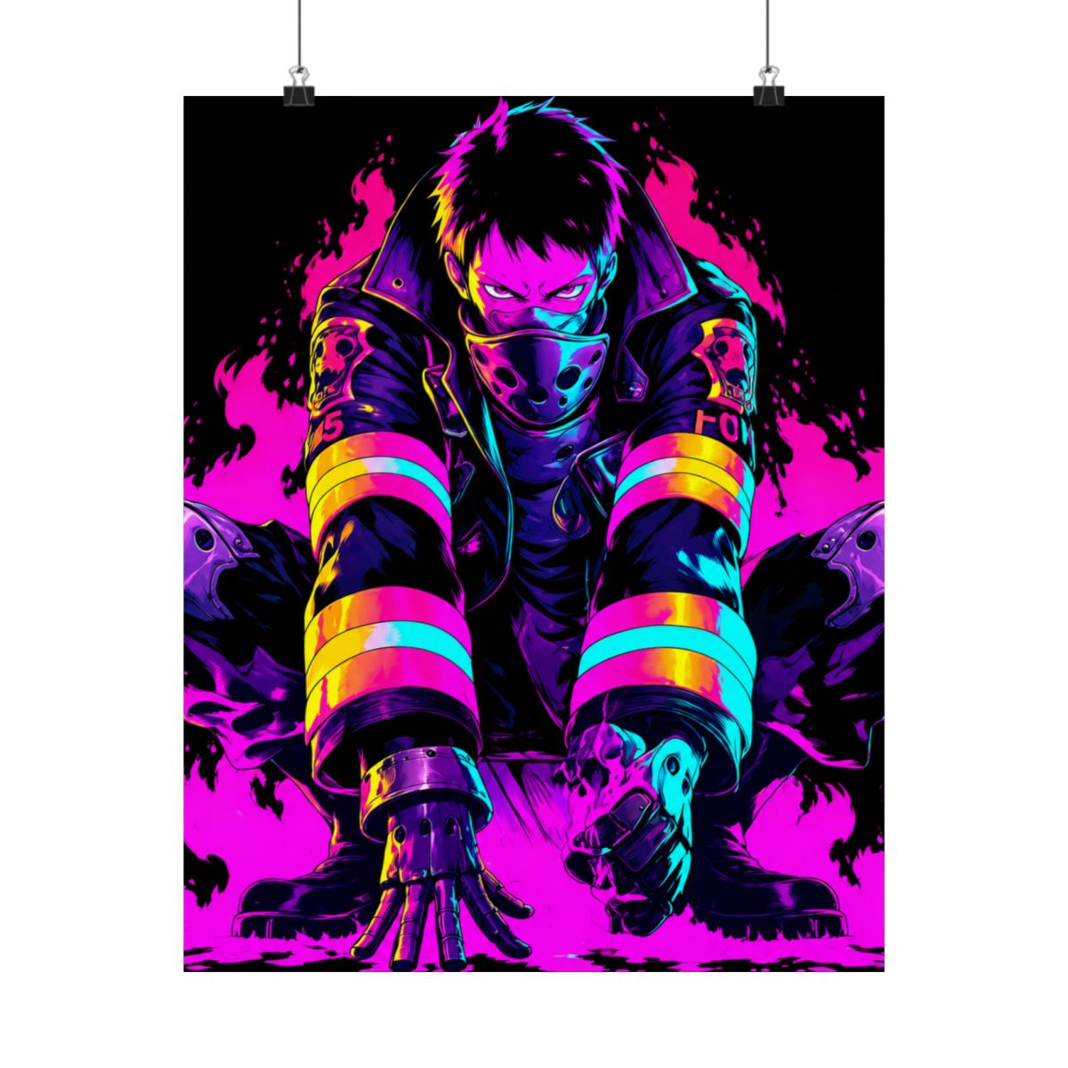 fire force anime Posters and Art